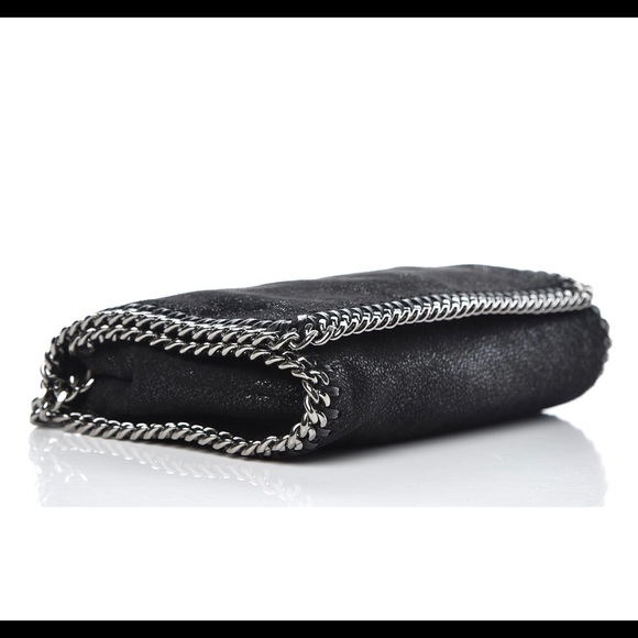 Stella McCartney shaggy deer Falabella crossbody bag in black - Picture 3 of 9
